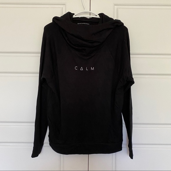 good hYOUman Sweaters - Good hYOUman Black cowl neck hoodie